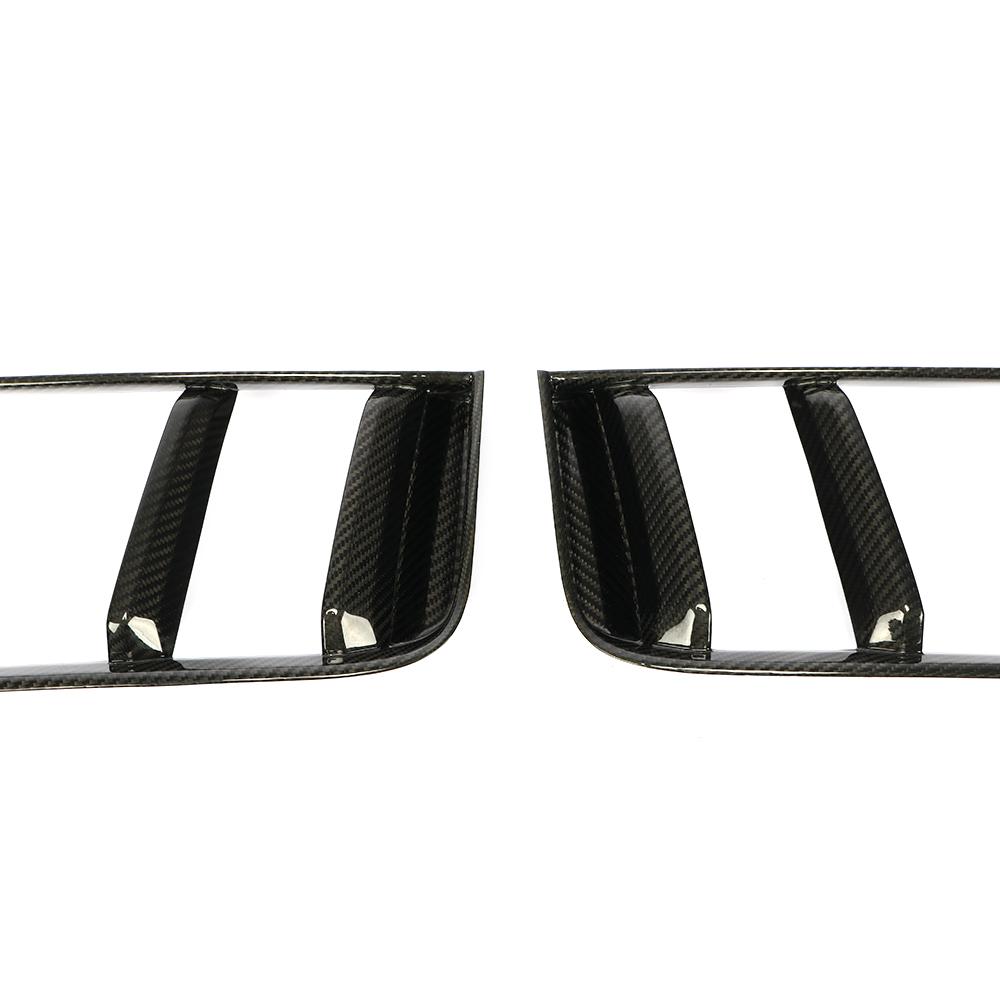 Audi R8 4S Carbon Fiber Rear Bumper Vent Covers