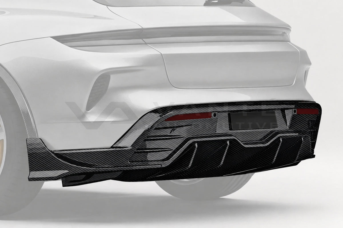 Porsche Taycan Cross Turismo Carbon Fibre Rear Diffuser – image 5