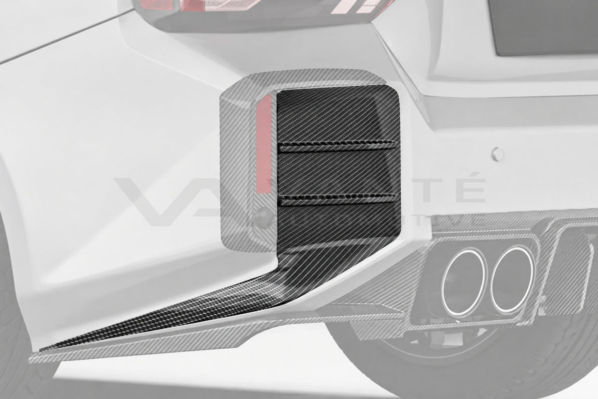 BMW M2 G87 Carbon Fibre Rear Bumper Trim – image 4