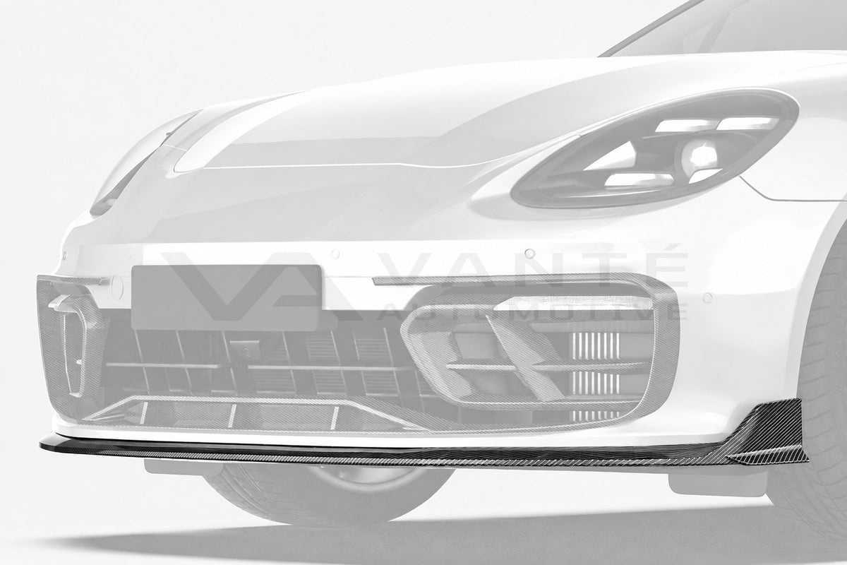 Porsche Panamera 971.2 Carbon Fibre Front Lip – image 5
