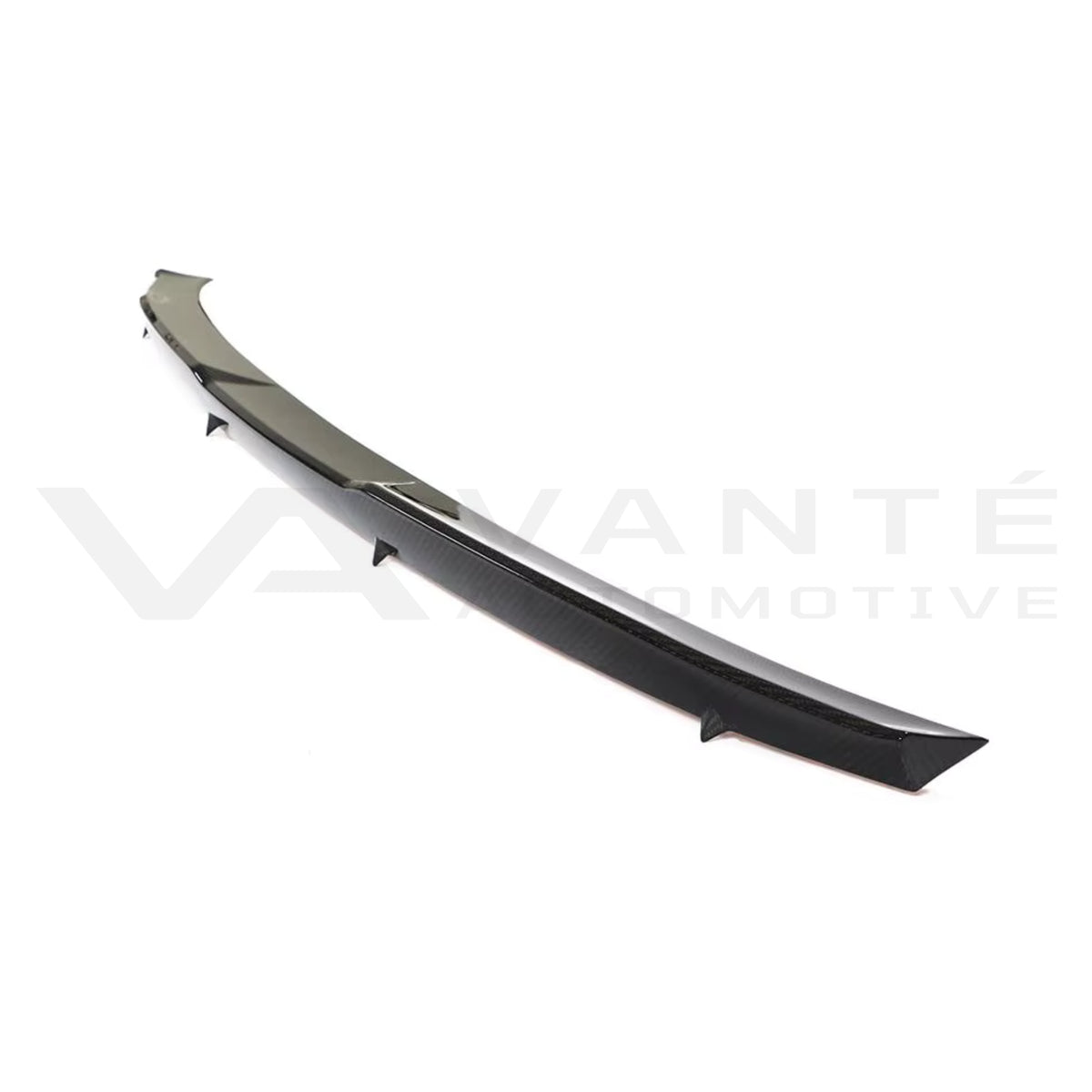 Becquet arrière secondaire en fibre de carbone pour Audi A6/S6/RS6 C8