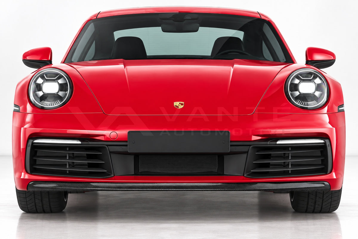 Porsche 911 992.1 Carbon Fibre Front Lip – image 4