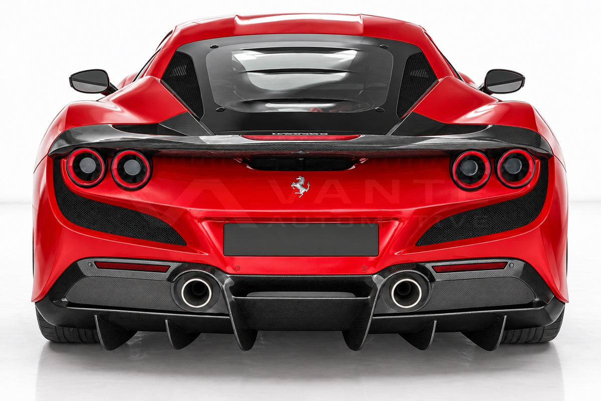 Ferrari F8 Tributo Carbon Fibre Rear Diffuser