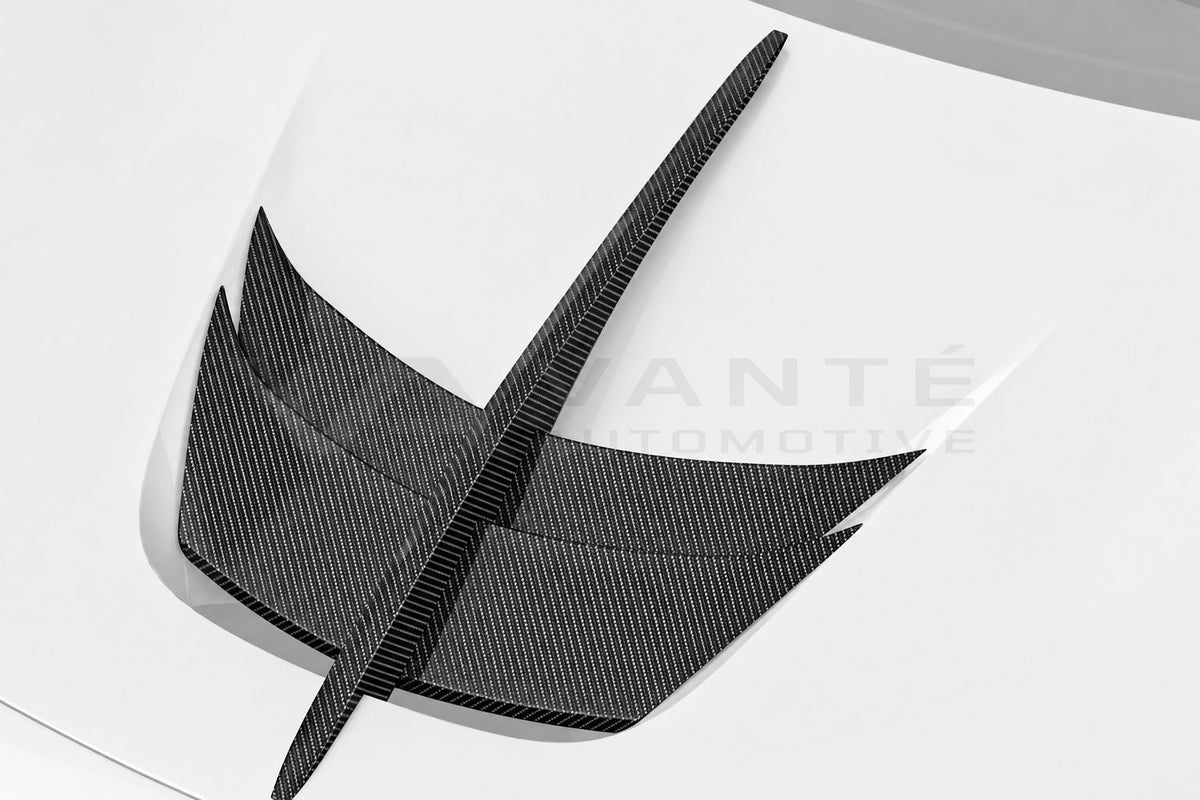 Included in the kit: Hood Vent Trim