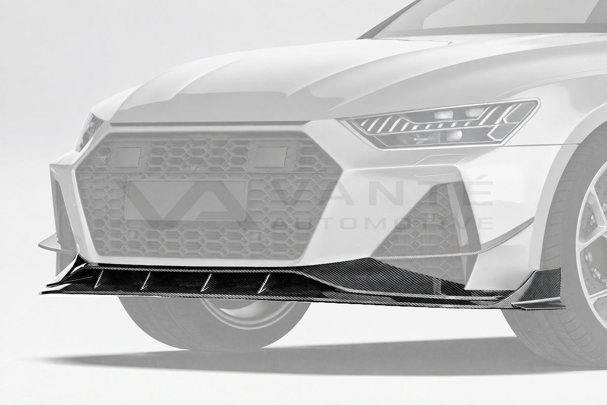 Audi RS6/RS7 C8 Carbon Fibre Front Splitter V3 – image 4
