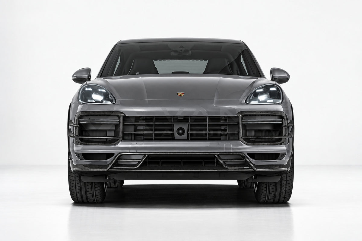 Porsche Cayenne 9YA/9YB Carbon Fibre Front Lip – image 5