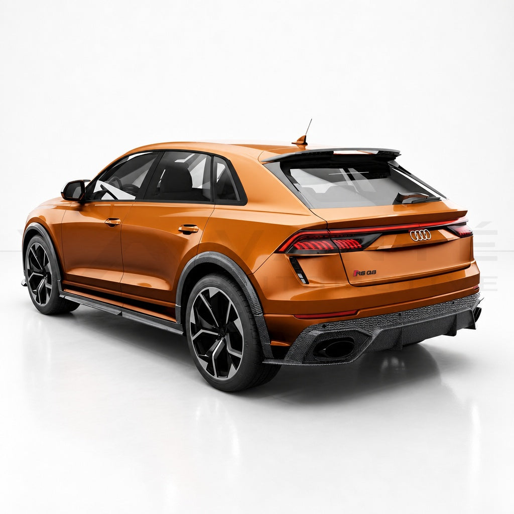 Audi RSQ8 4M Carbon Fiber Seitenschweller Verlängerungen Body Kit