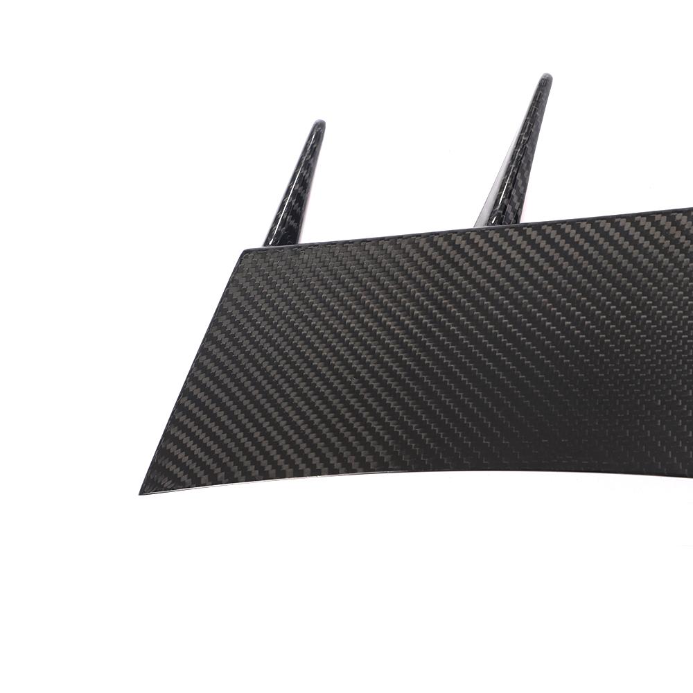 Audi R8 4S Carbon Fiber Front Bumper Blades Canards image 5