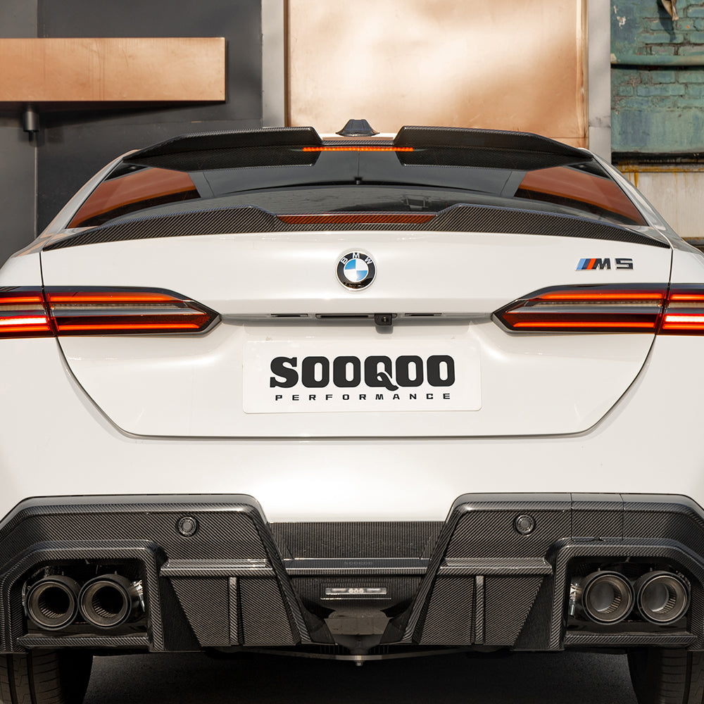 BMW M5 G90 Prepreg Carbon Fibre Rear Spoiler SOOQOO