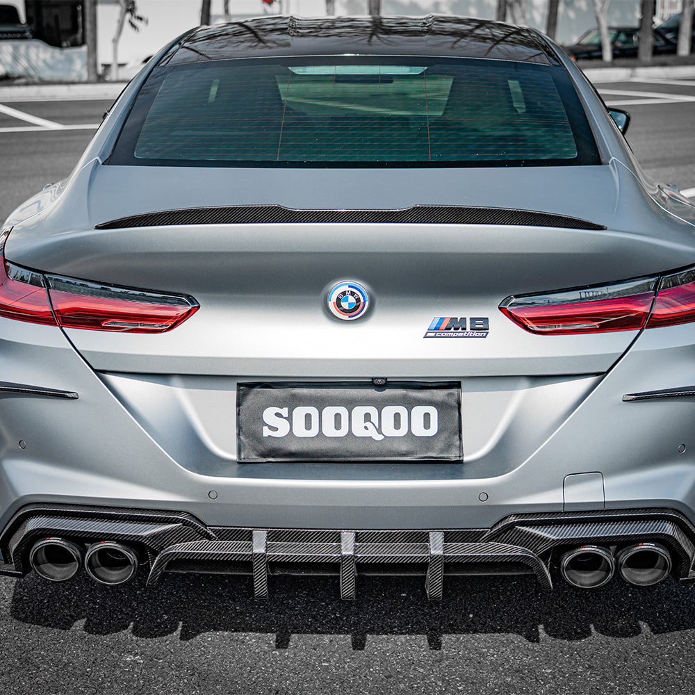 BMW M8 F93 Prepreg Carbon Fibre Rear Diffuser SOOQOO