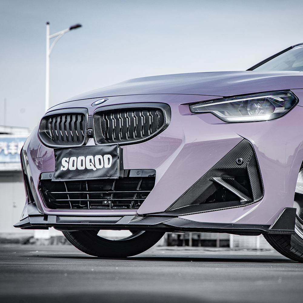 BMW 2 Series G42 Prepreg Carbon Fibre Front Lip SOOQOO