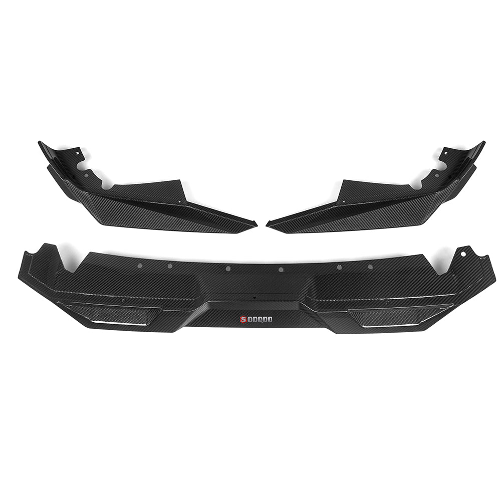 BMW X5M F95 LCI Prepreg Carbon Fibre Front Lip SOOQOO
