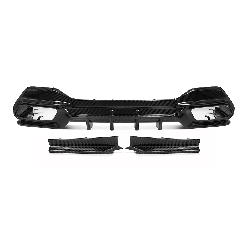BMW 8 Series G16 Prepreg Carbon Fibre Rear Diffuser SOOQOO