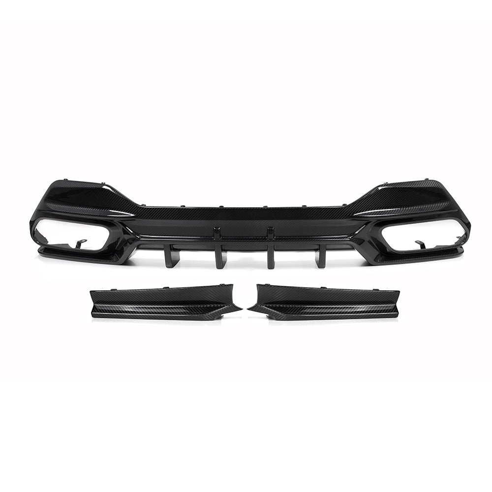 BMW 8 Series G14 Prepreg Carbon Fibre Rear Diffuser SOOQOO