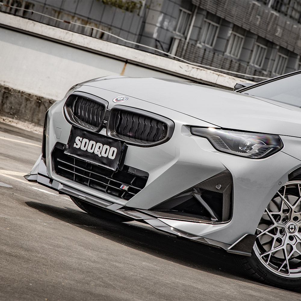 BMW 2 Series G42 Prepreg Carbon Fibre Front Lip SOOQOO