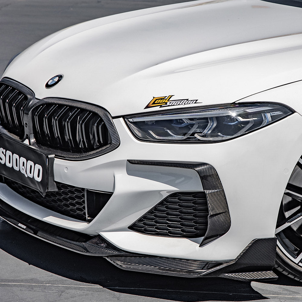 BMW 8 Series G14 Prepreg Carbon Fibre Front Bumper Insert SOOQOO