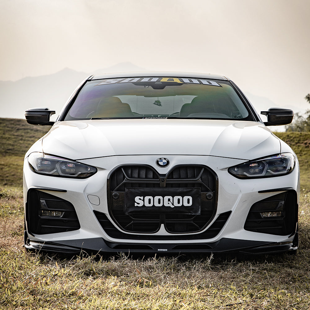 BMW 4 Series G22 Prepreg Carbon Fibre Front Bumper Inserts SOOQOO