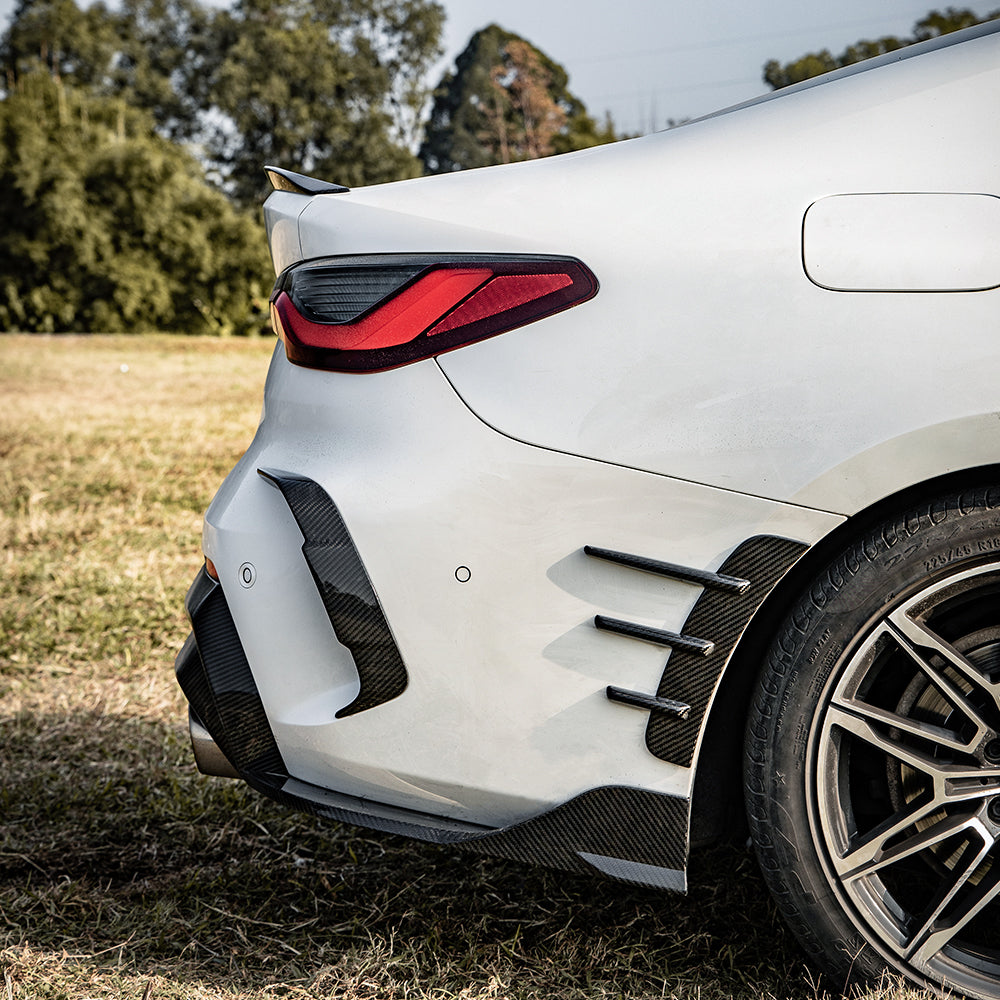 BMW 4 Series G22 Prepreg Carbon Fibre Rear Arch Trims SOOQOO