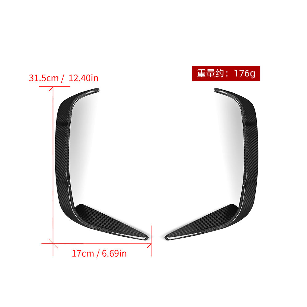 BMW 4 Series G22 Prepreg Carbon Fibre Front Bumper Insert SOOQOO