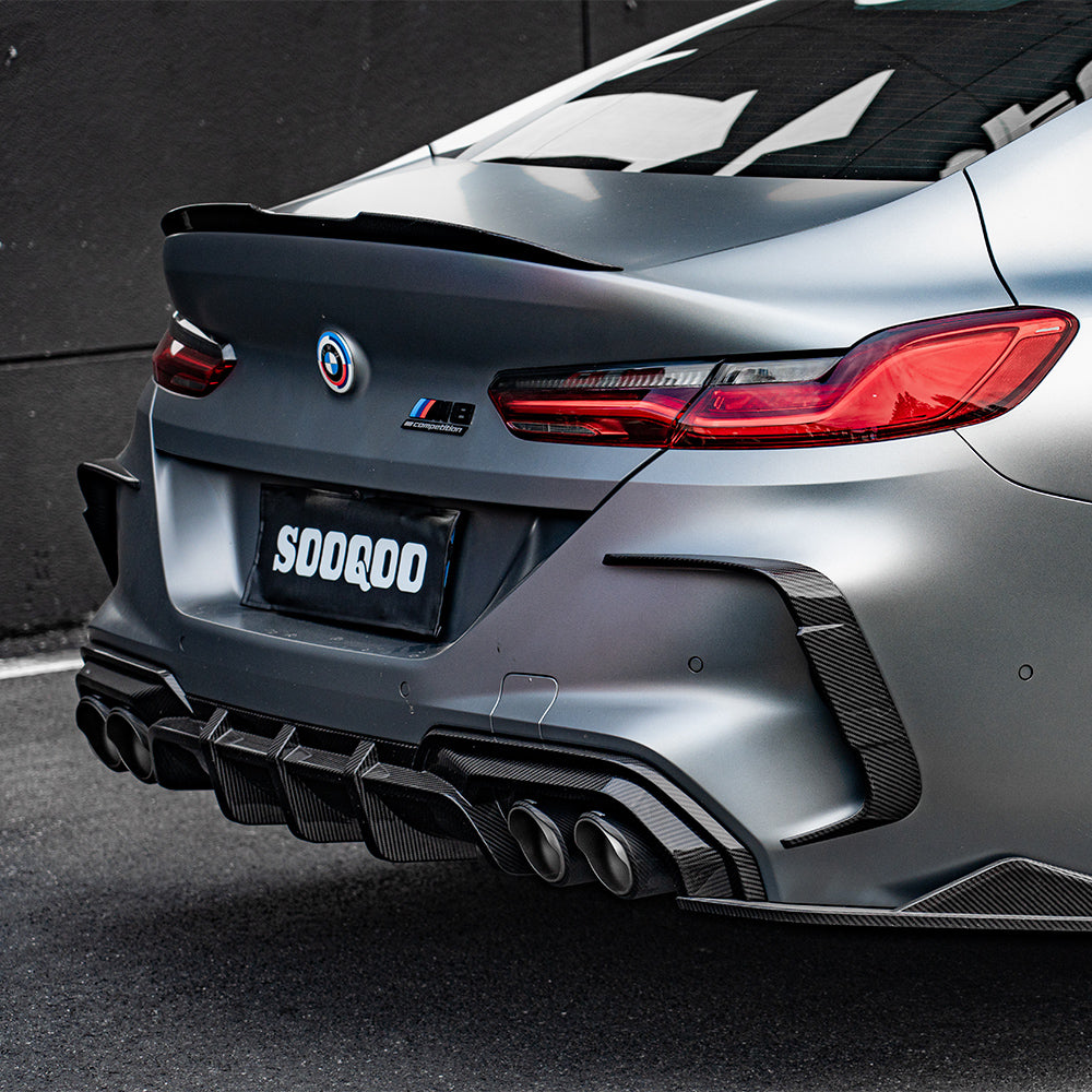 BMW M8 F92 Prepreg Carbon Fibre Rear Bumper Insert SOOQOO