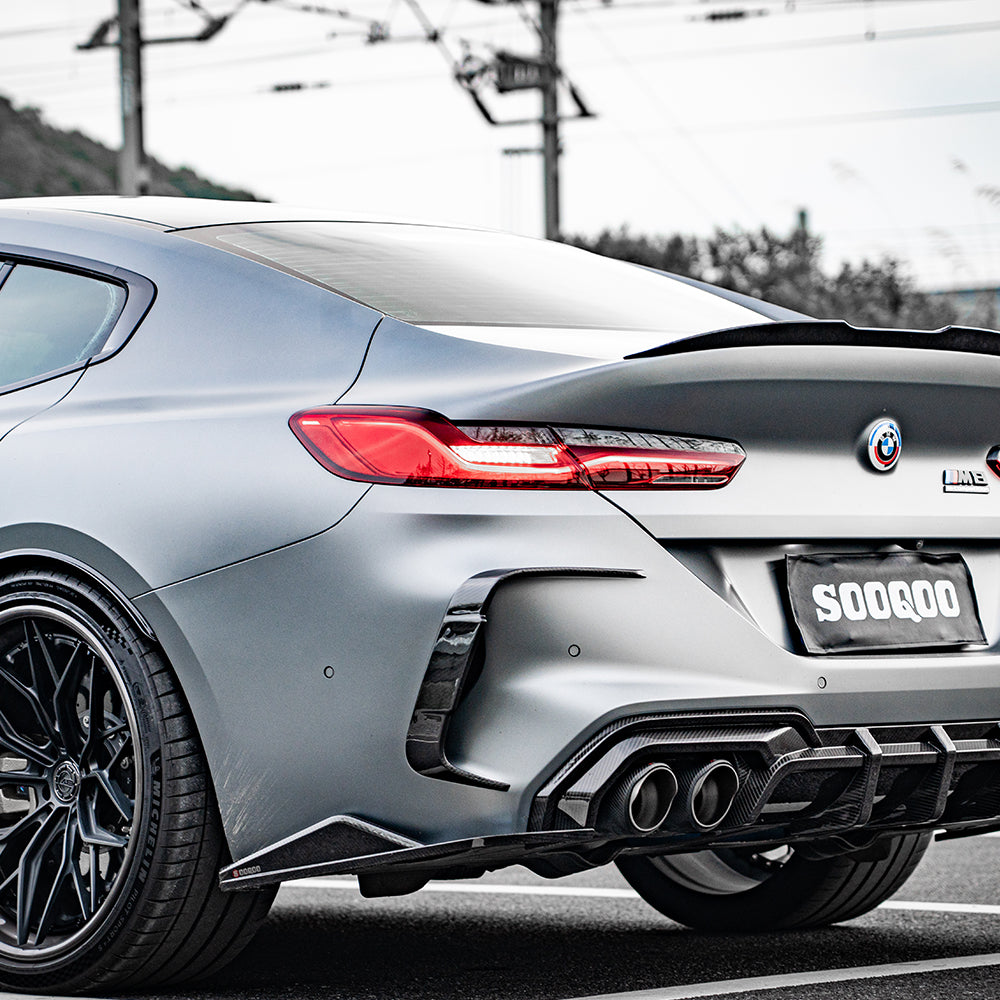 BMW M8 F93 Prepreg Carbon Fibre Rear Vent Trim SOOQOO