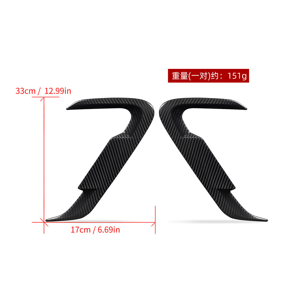 BMW X3 G01 LCI Carbon Fibre Side Fender Trims SOOQOO