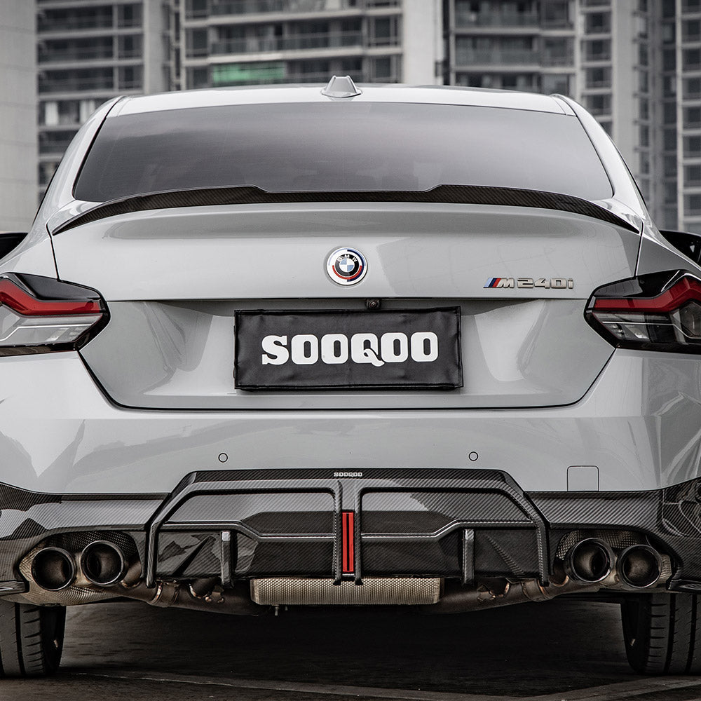 BMW 2 Series G42 Prepreg Carbon Fibre Rear Spoiler SOOQOO