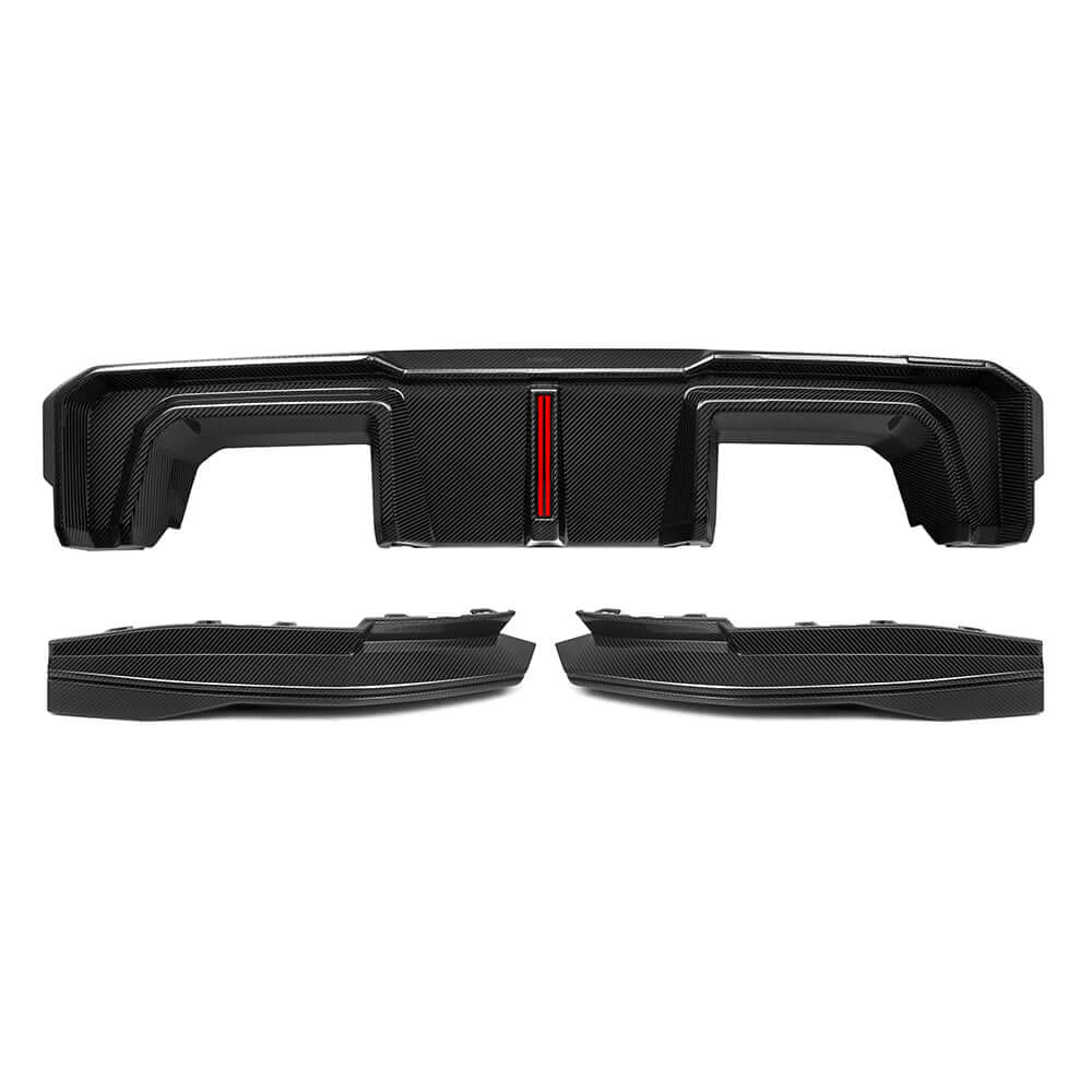 BMW M4 G82/G83 Prepreg Carbon Fibre Rear Diffuser with Brake Light SOOQOO