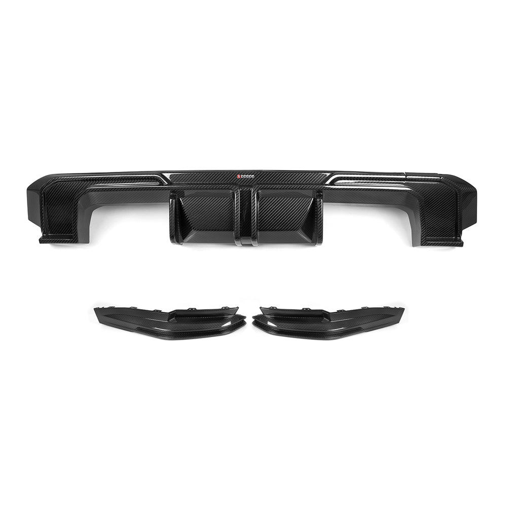BMW M3 G80 Prepreg Carbon Fibre Rear Diffuser SOOQOO