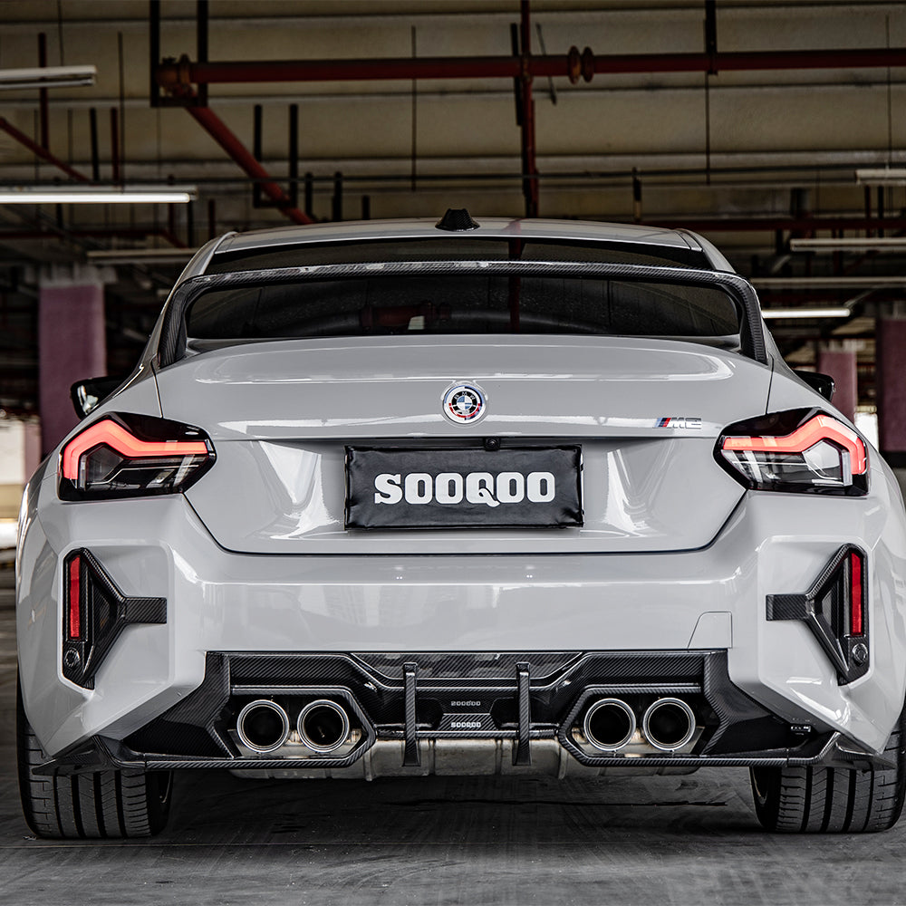 BMW M2 G87 Prepreg Carbon Fibre Rear Diffuser V1 SOOQOO