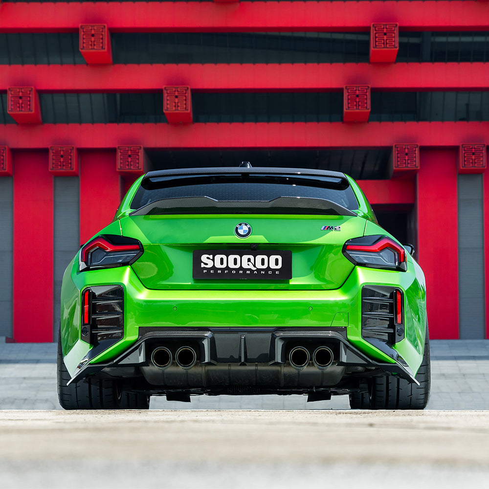 BMW M2 G87 Prepreg Carbon Fibre Rear Diffuser V2 SOOQOO