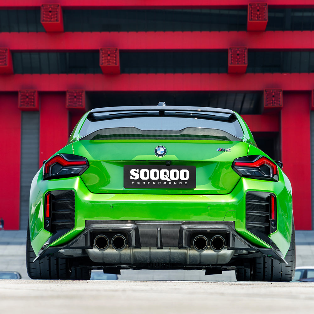 BMW M2 G87 Prepreg Carbon Fibre Rear Diffuser V2 SOOQOO