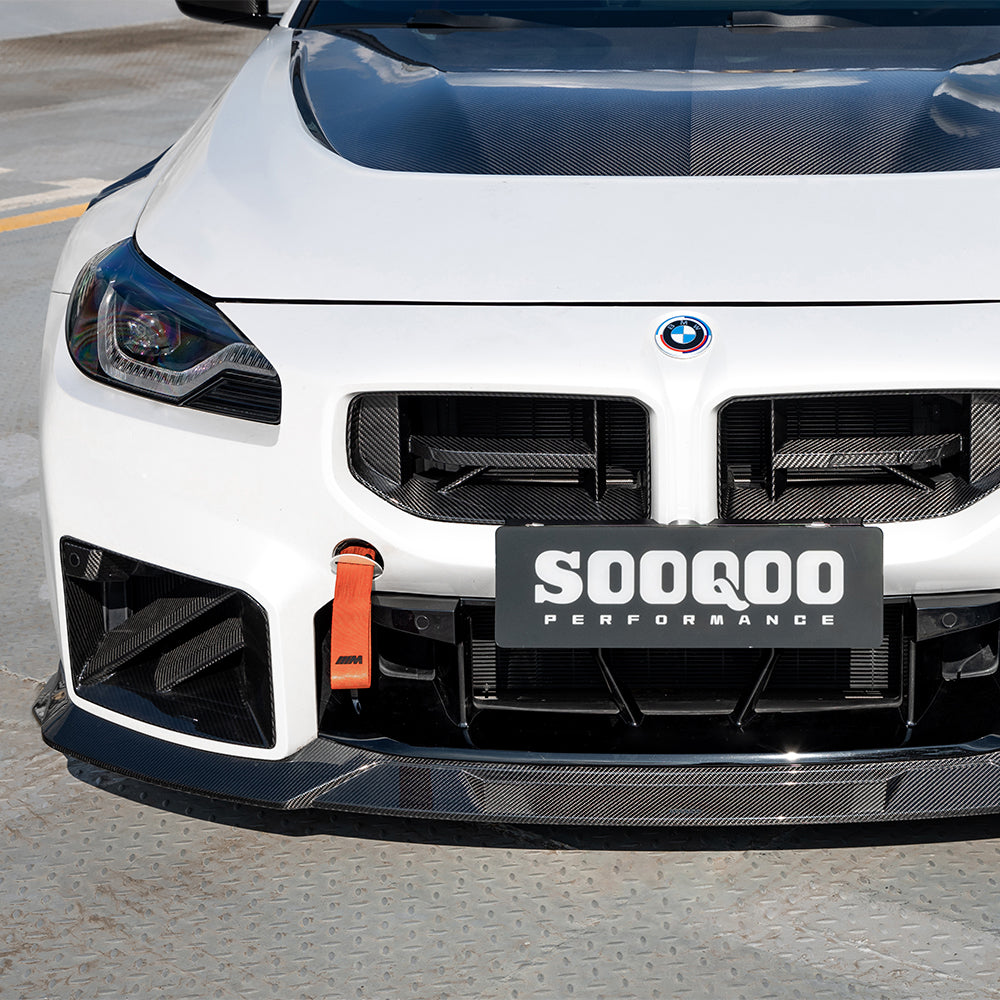 BMW M2 G87 Prepreg Carbon Fibre Front Lip SOOQOO
