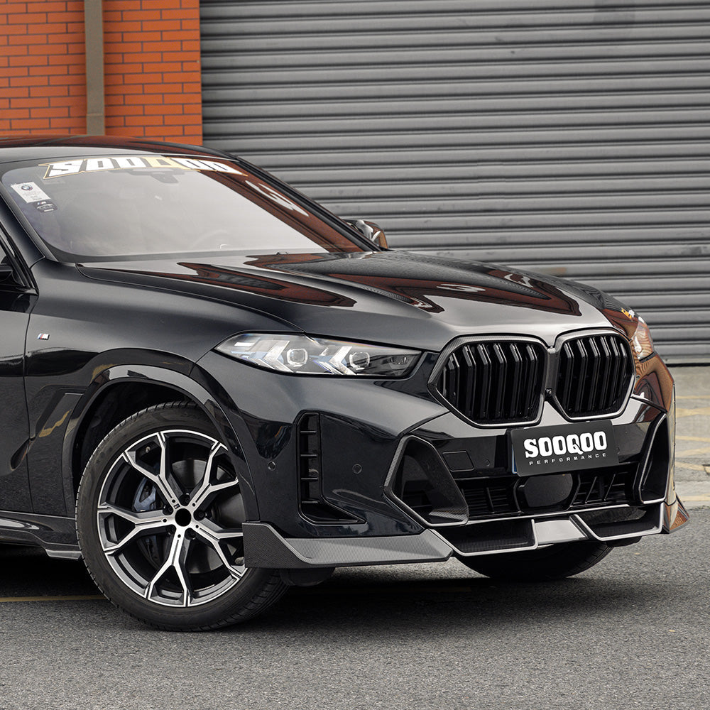 BMW X6 G06 Facelift Prepreg Carbon Fibre Front Lip SOOQOO