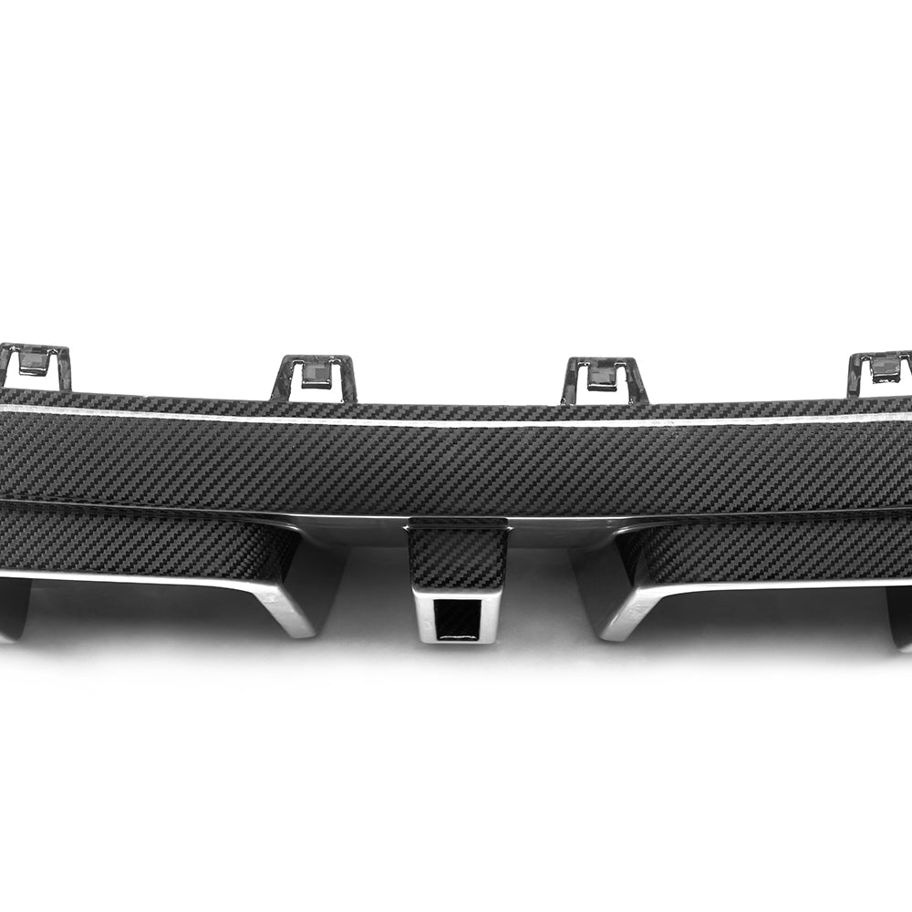 BMW X6 G06 Prepreg Carbon Fibre Rear Diffuser with Brake Light SOOQOO