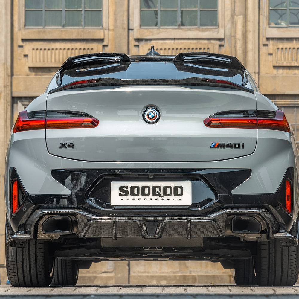 BMW X4M F98 Prepreg Carbon Fibre Top Spoiler SOOQOO