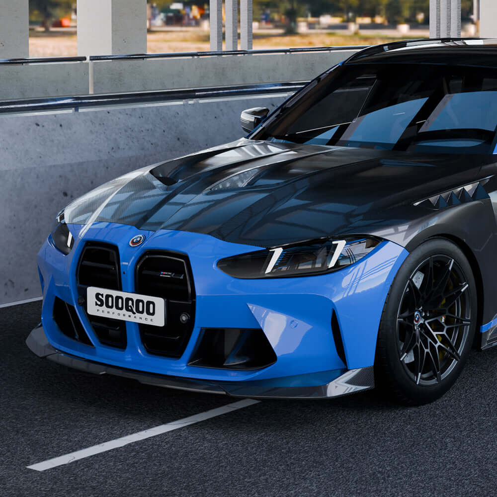 BMW M3 G80 / M4 G82 Prepreg Carbon Fibre Vented Bonnet SOOQOO