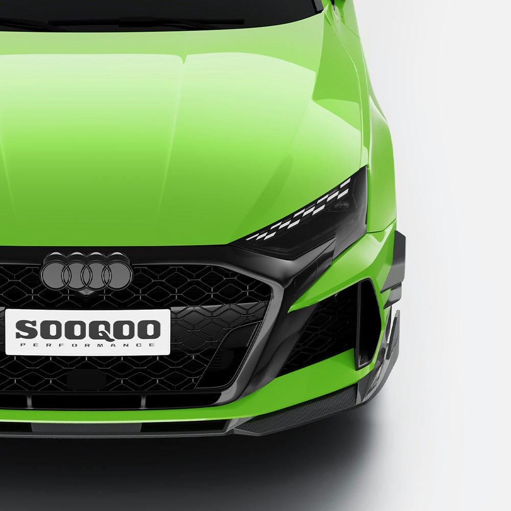 Audi RS3 8Y.5 Canard/Alette Anteriori in Fibra di Carbonio