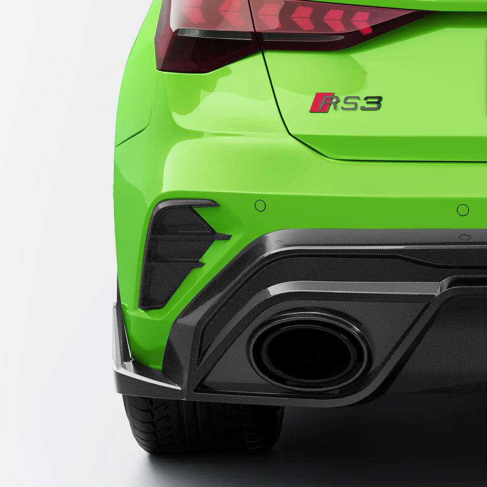 Audi A3/S3/RS3 8Y.5 Carbon Fiber Rear Vent Covers