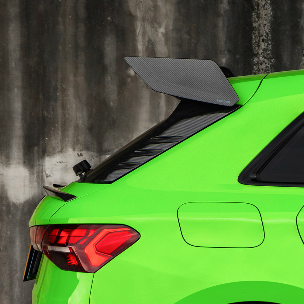 Audi A3/S3/RS3 8Y and 8Y.5 Rear Window Carbon Fibre Wing/Spoiler Trim SOOQOO