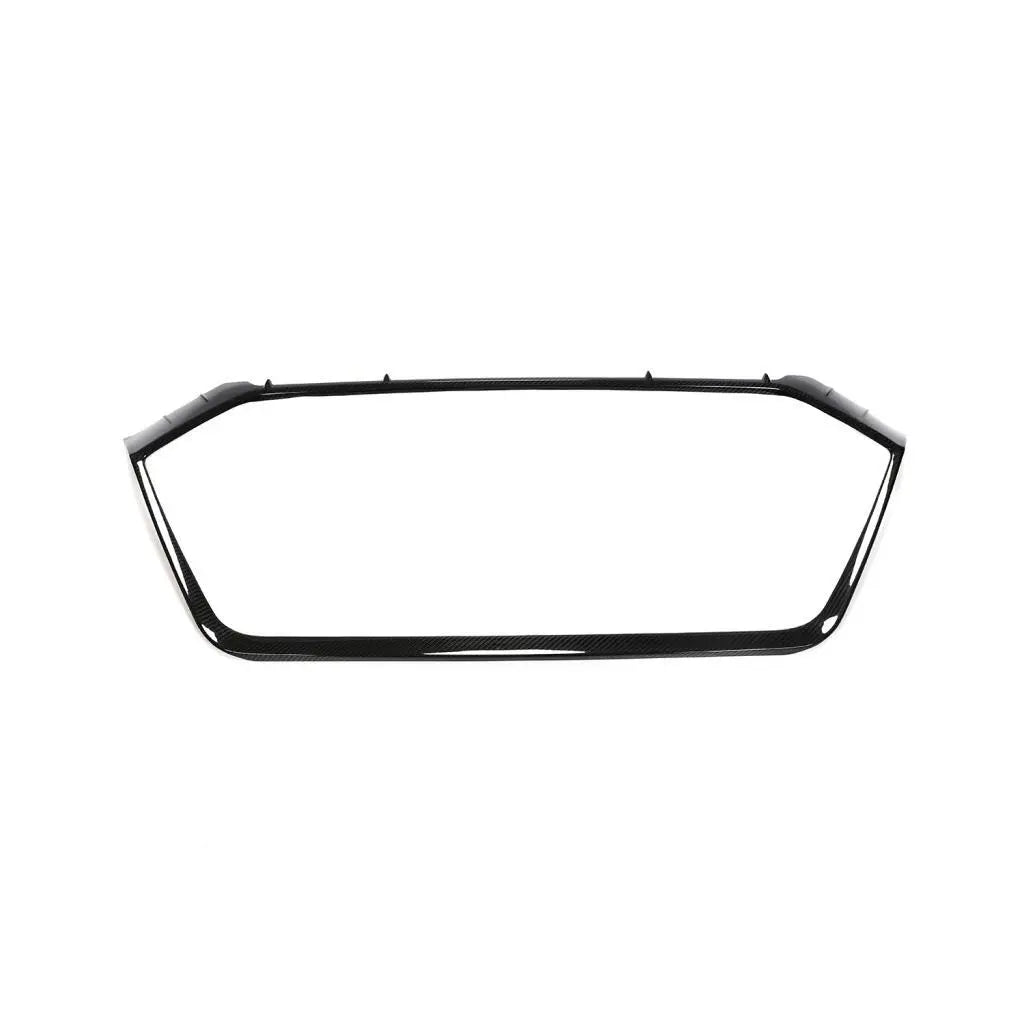 Audi RS6/RS7 C8 Carbon Fiber Front Grill Overlay Trim Cover