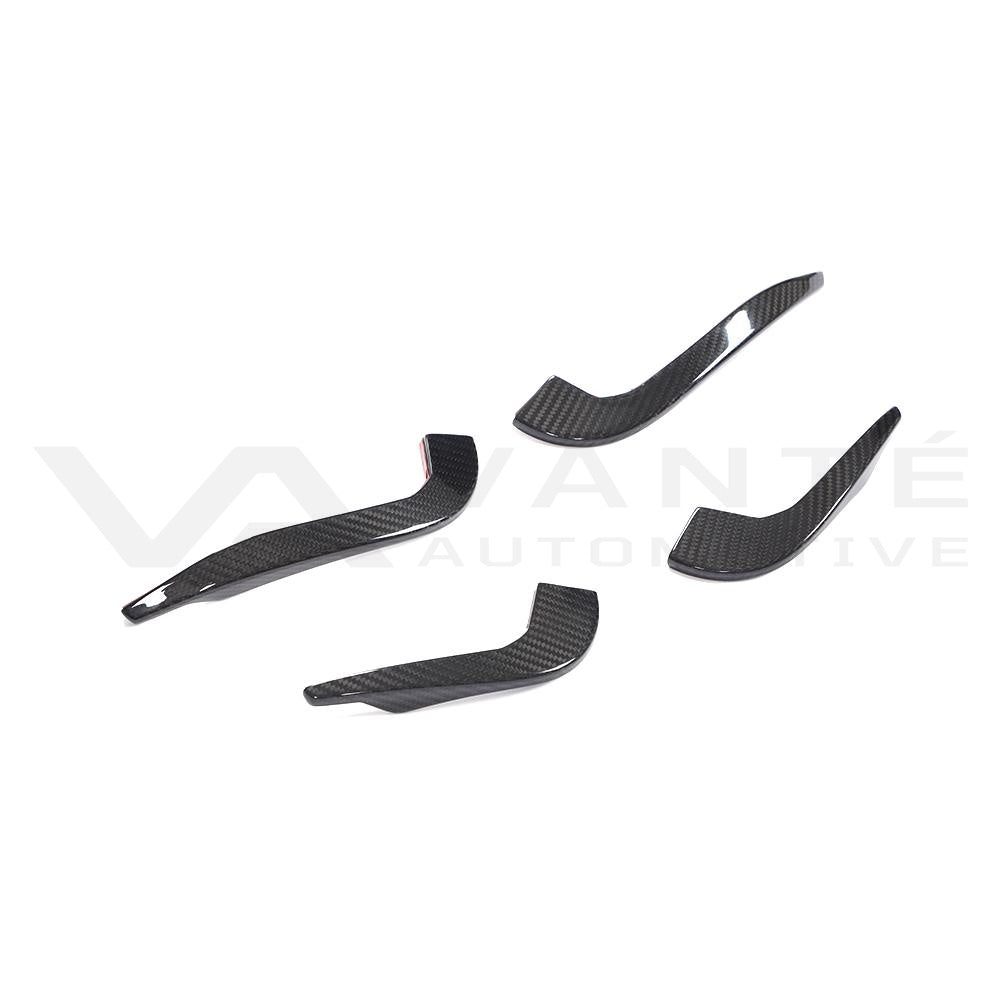 Audi RS3 8V.5 Carbon Fiber Front Bumper Canards