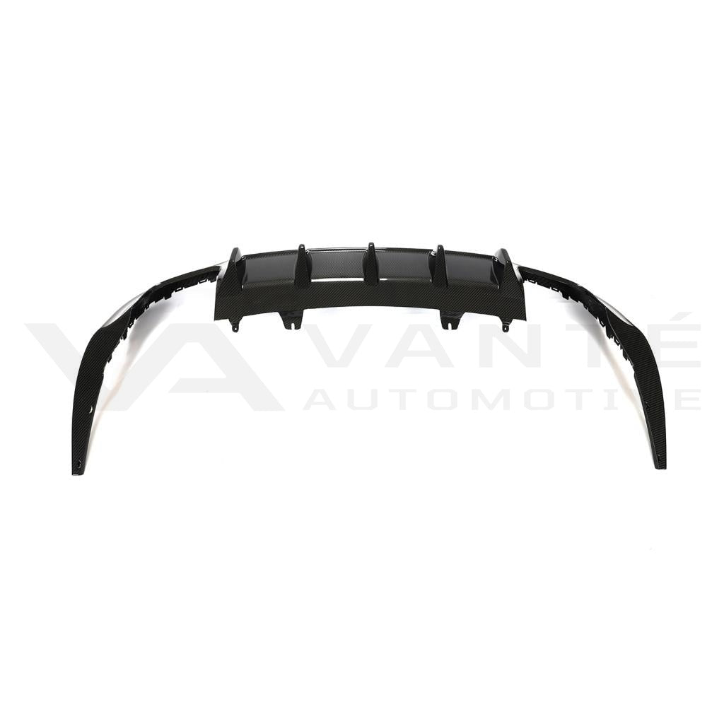 Diffuseur arrière en fibre de carbone pour Audi A4 S-Line / S4 B9.5