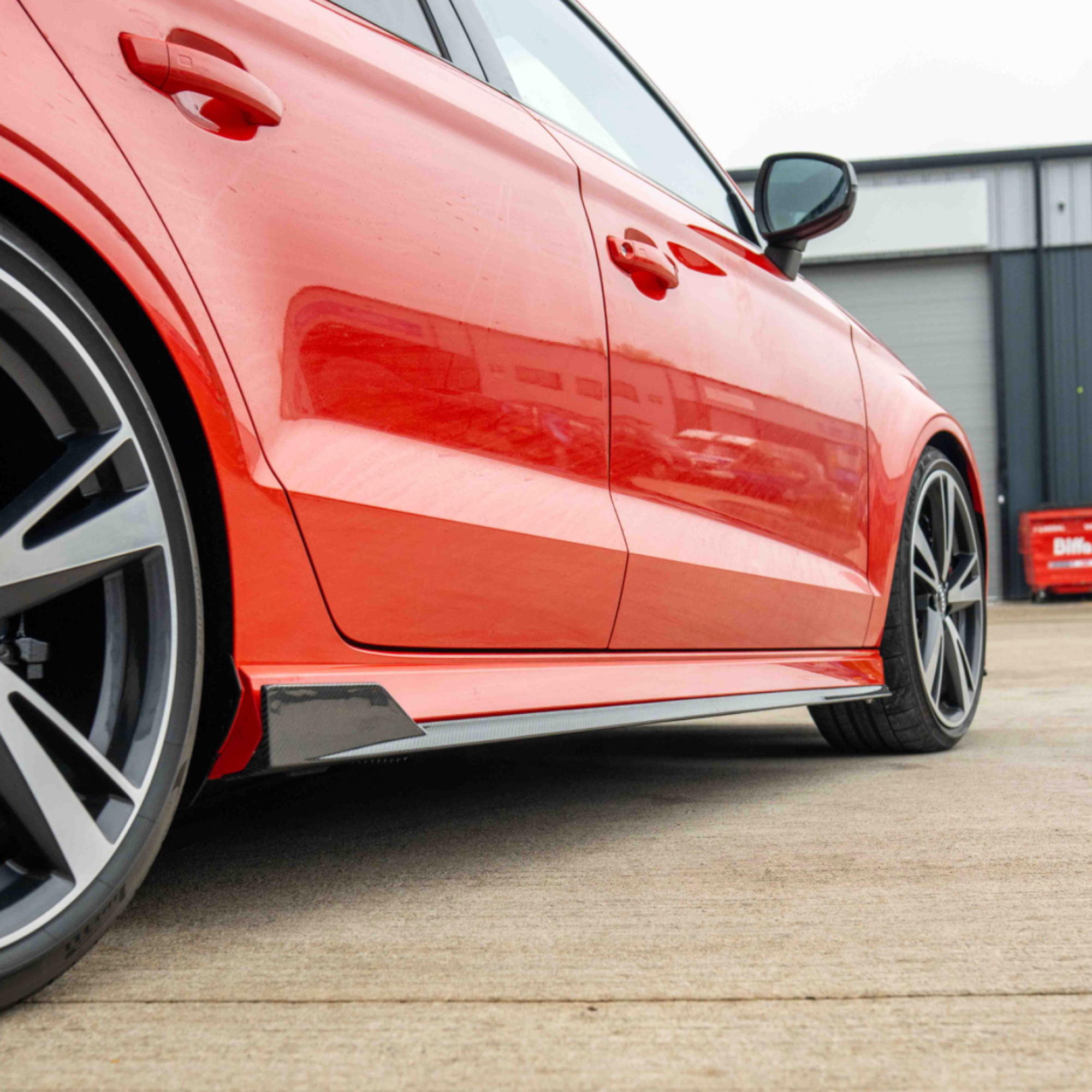 Audi S3/RS3 8V.5 Carbon Fiber Side Skirts V1 image 2