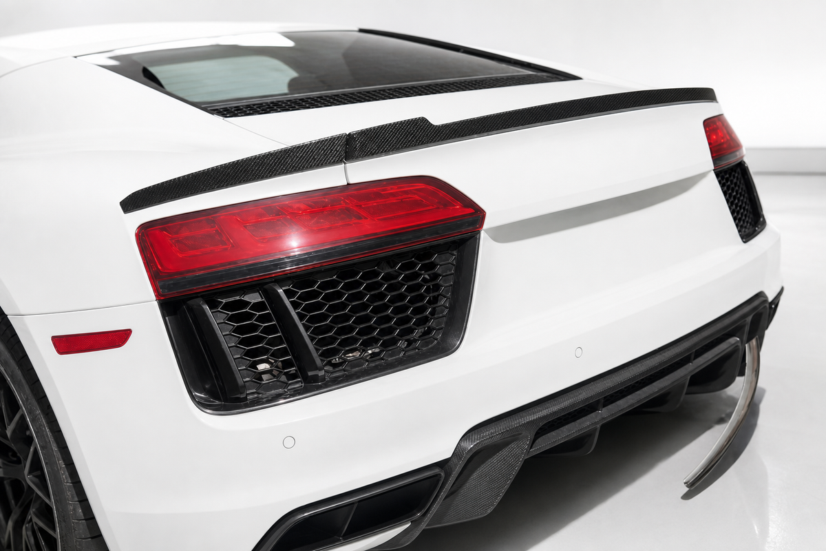 Audi R8 4S Alerón Trasero de Fibra de Carbono