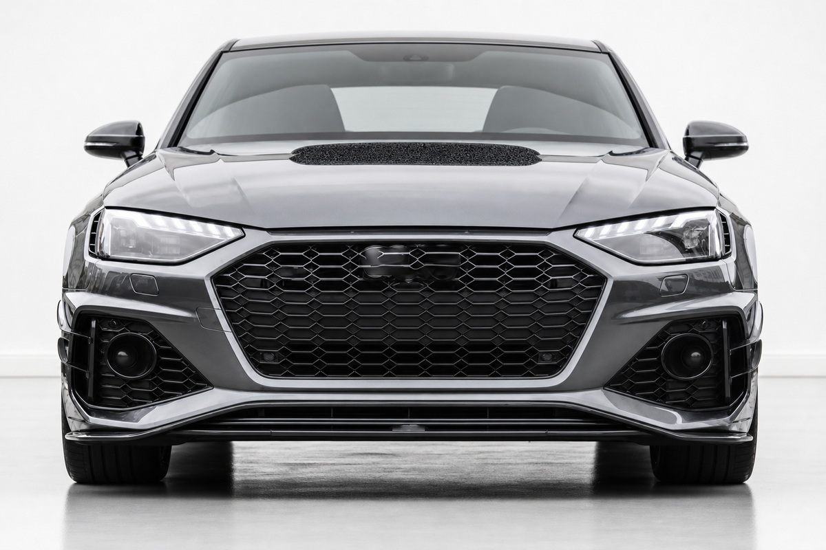 Audi RS4 B9.5 Dry Carbon Fibre Front Spoilerlippe