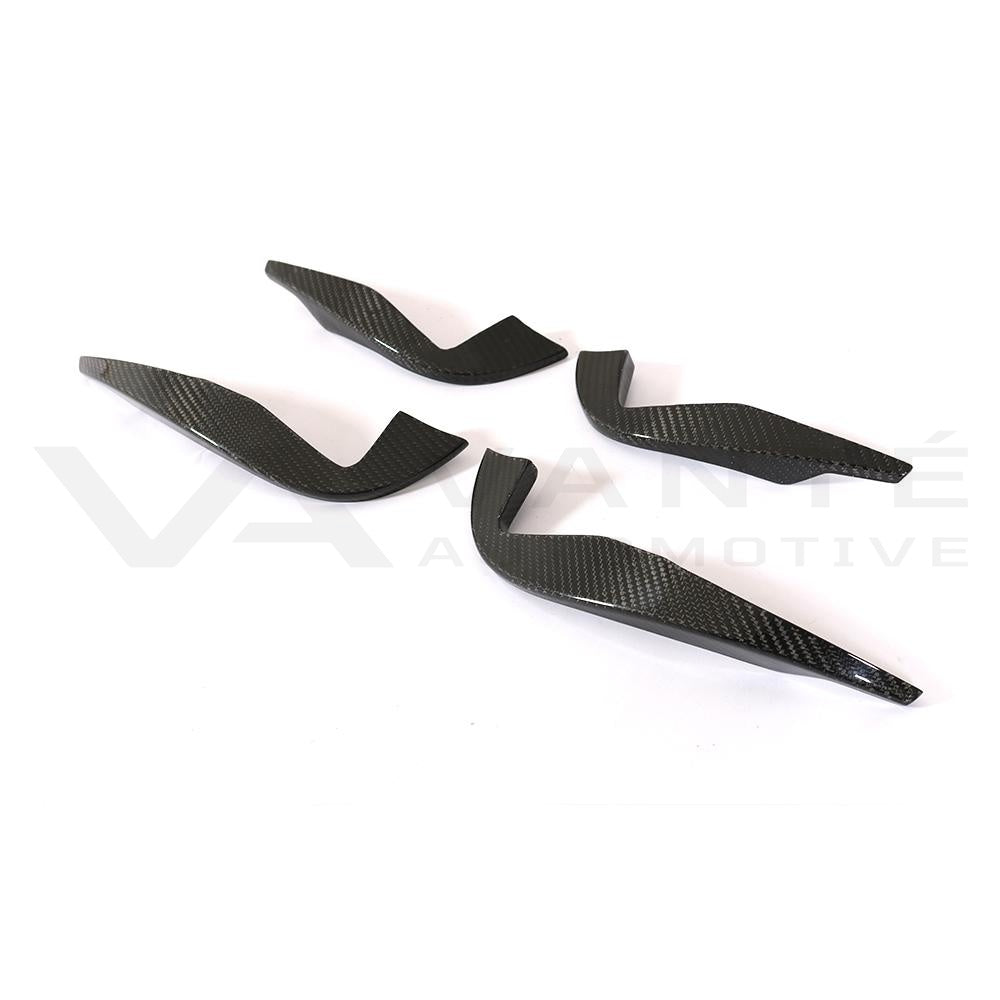 Audi TT/TTS/TTRS 8S (MK3) Canard/Winglet Anteriori in Fibra di Carbonio