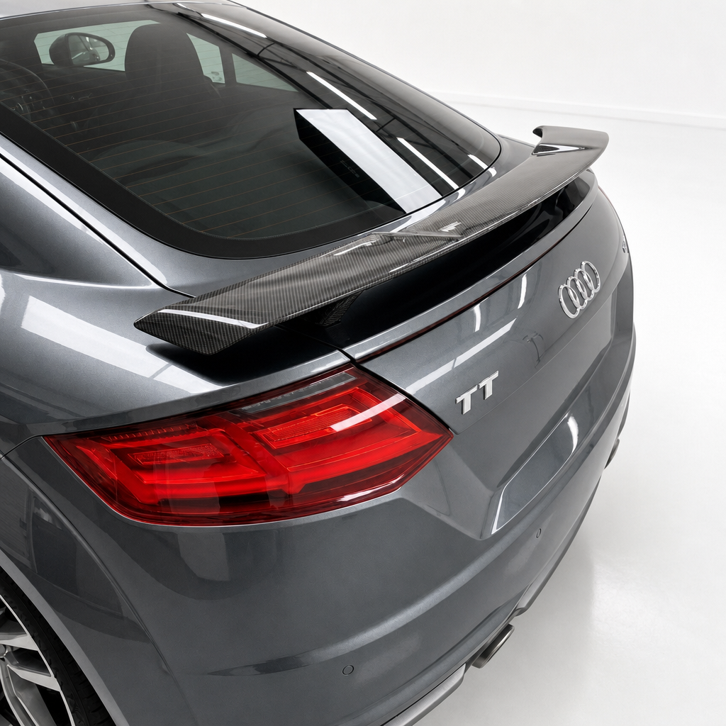 Audi TT/TTS/TTRS 8S (MK3) Alerón Trasero OEM en Fibra de Carbono