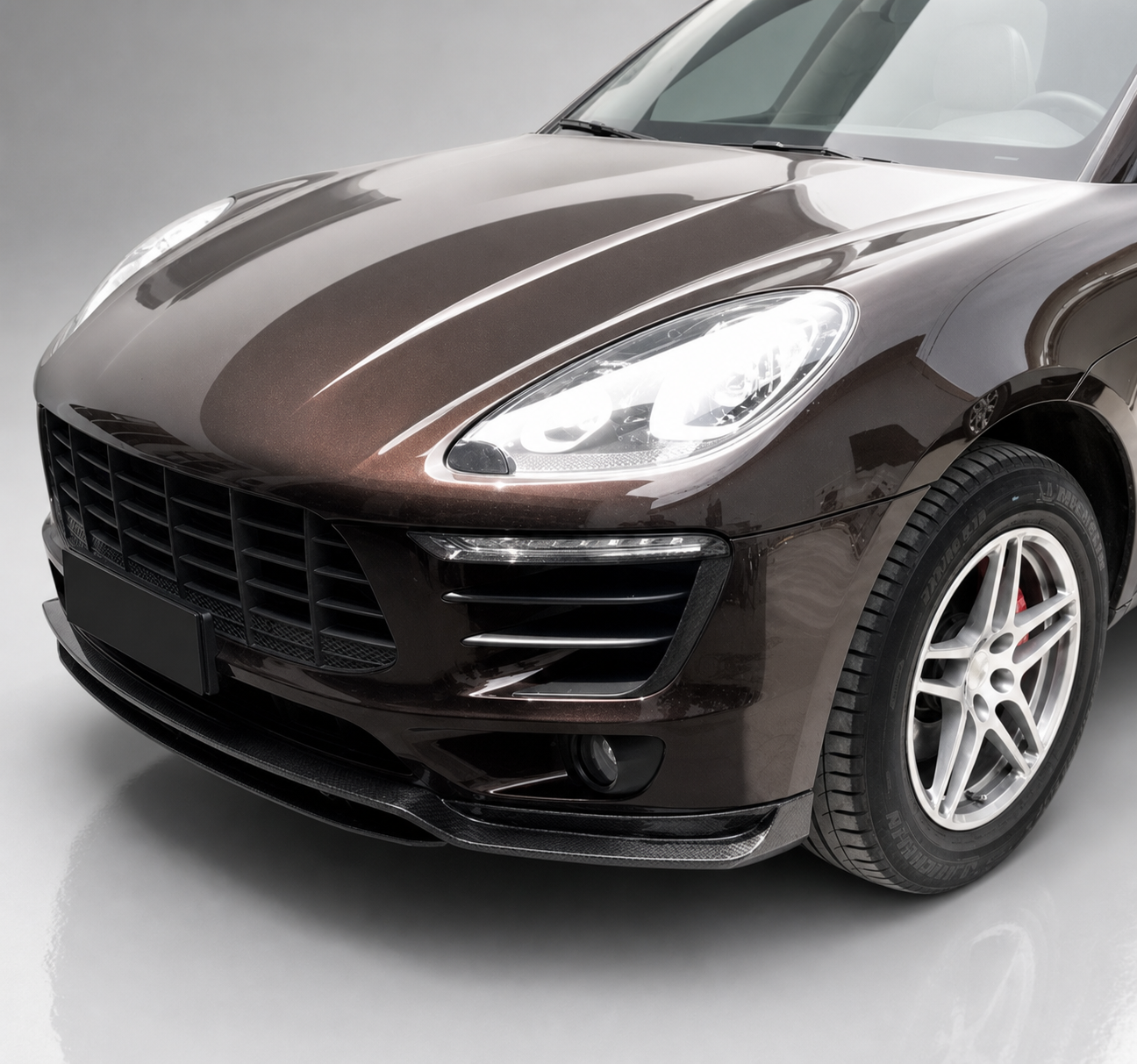 Porsche Macan 95B.1 Carbon Fibre Front Bumper Lip