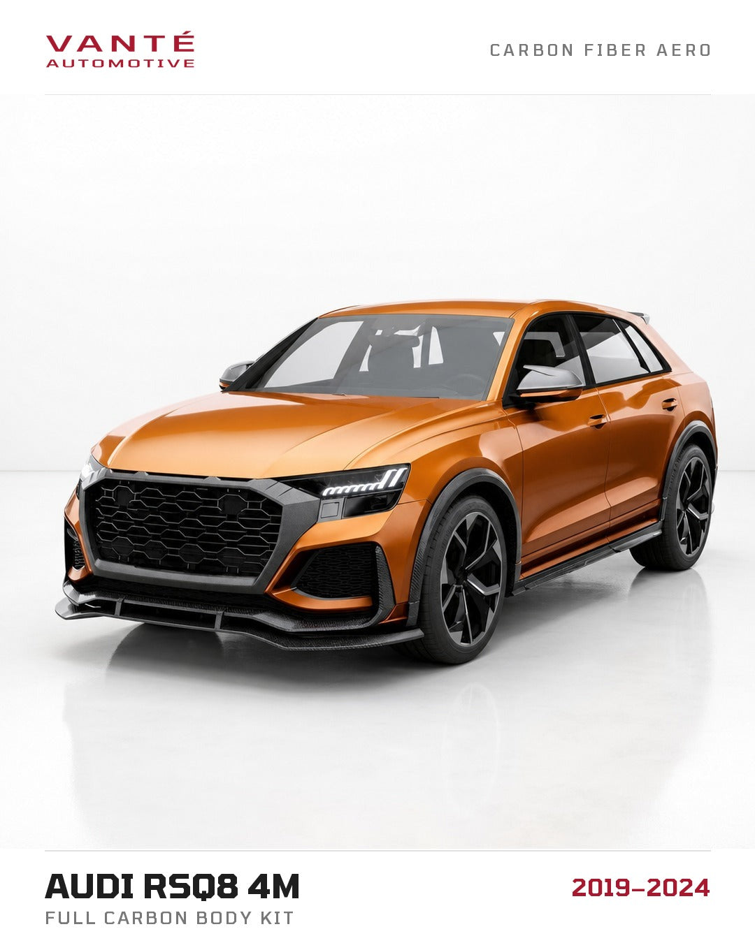 Audi RSQ8 4M Full Carbon Body Kit